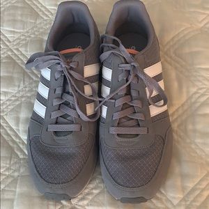 Adidas gray/white tennis shoes Size 7.5